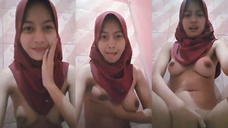 Abg Berjilbab Coklat Colmek Di Rumah