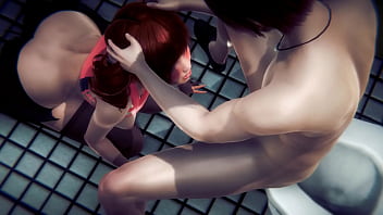 Seks Keras Di Toilet: Adegan Panas 3d Hentai Tanpa Sensor